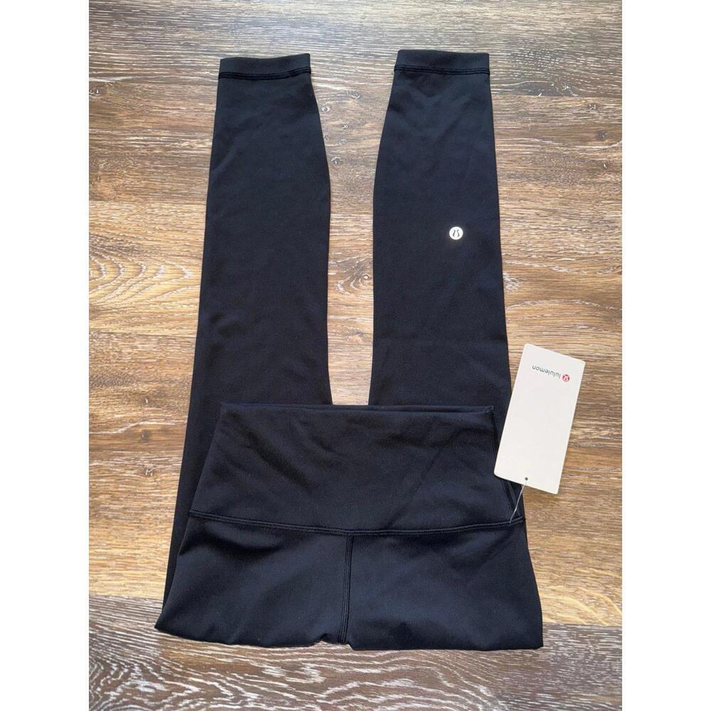 Lululemon Wunder Train High Rise 25” Black Size 4 NWT